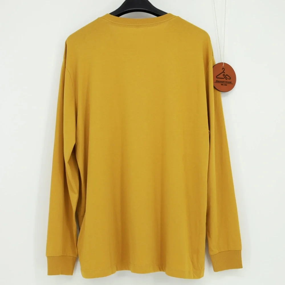 True Religion Mens Gold HS Stacked Logo Long Sleeve Crew Neck Shirt‎ Size XL